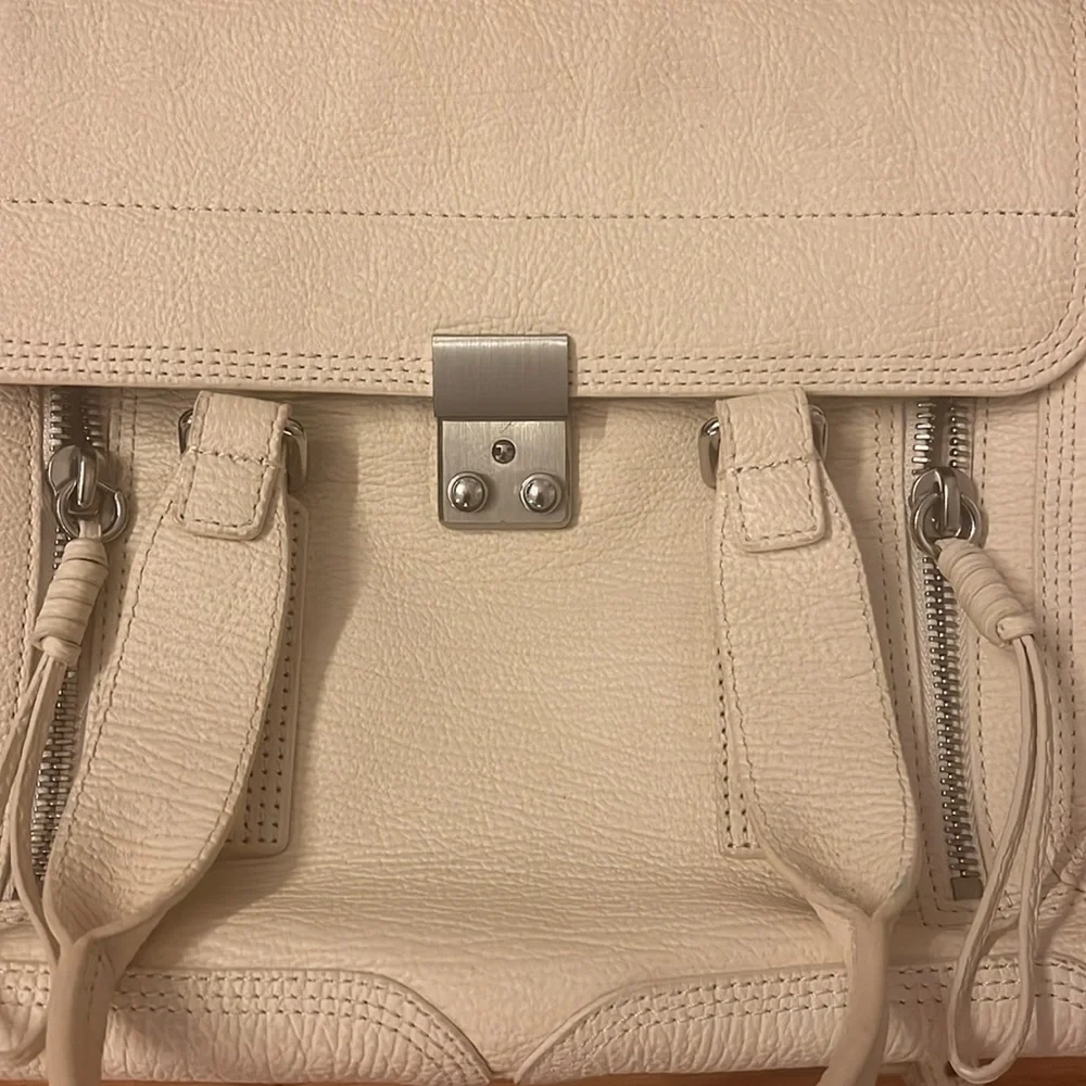 [3.1 Philip Lim] white leather Pashli Sachel - Picture 2 of 4